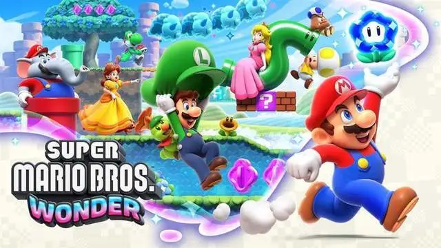 switch《超级马里奥兄弟：惊奇 Super Mario Bros Wonder》中文NSZ下载+1.0.1升补