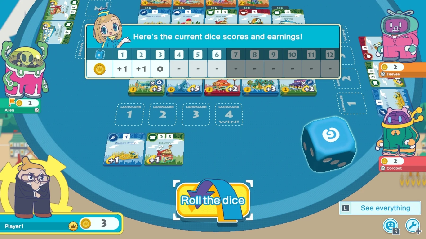 《大家一起骰子街 MACHI KORO With Everyone》Switch美版中文NSZ下载 – 含1.0.5补丁