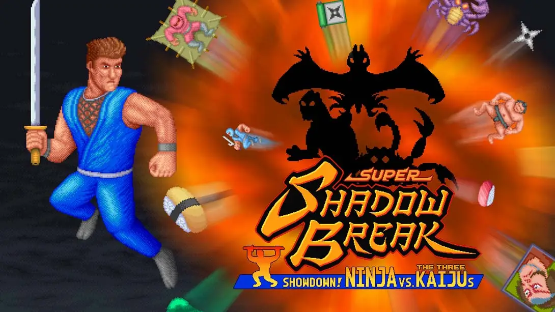 《超级暗影破坏：对决！忍者 VS 三个怪兽 Super Shadow Break : Showdown! NINJA VS The Three KAIJUs》Switch版1.0.0补丁
