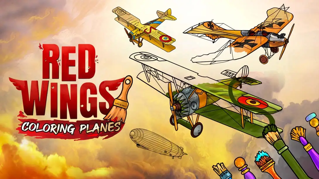 《红翼：着色飞机 Red Wings Color Plane》Switch版1.01补丁
