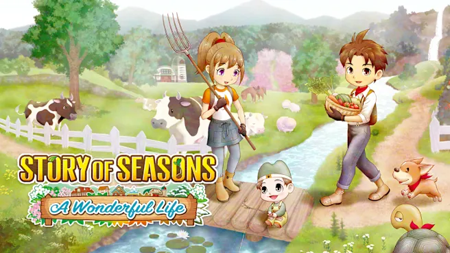 《牧场物语 Welcome! 美丽人生 .STORY OF SEASONS A Wonderful Life》Switch版+1.0.2补丁+7DLC
