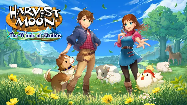 《丰收之月 安托斯之风 .Harvest Moon The Winds of Anthos》Switch版+1.4.3补丁+4DLC