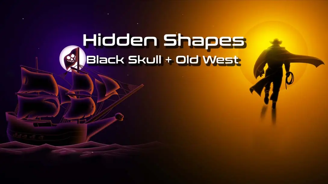 《隐藏形状黑色头骨+旧西部 Hidden Shapes: Black Skull + Old West》Switch版+1.0.0补丁