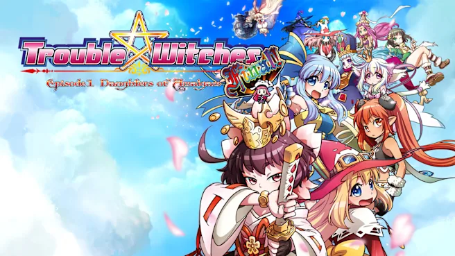 《麻烦小魔女 Trouble Witches Final!》Switch版+1.1.2补丁+2DLC