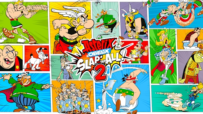《幻想新国度 全扇飞2 .Asterix & Obelix Slap Them All! 2》Switch版+1.0.3补丁