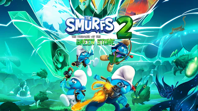 《蓝精灵2：绿石之囚 .The Smurfs 2: The Prisoner of the Green Stone》Switch版+1.04补丁+2DLC