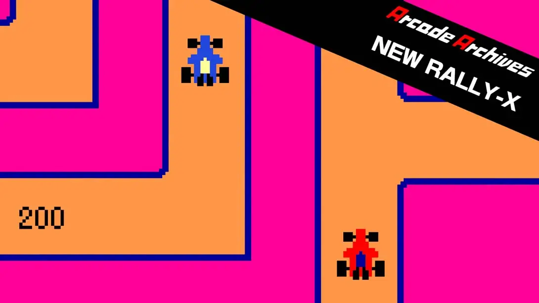 《街机档案 NEW RALLY-X Arcade Archives NEW RALLY-X》Switch版+1.0.0补丁