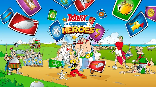 《幻想新国度 英雄 .Asterix & Obelix Heroes》Switch版+1.0.0补丁