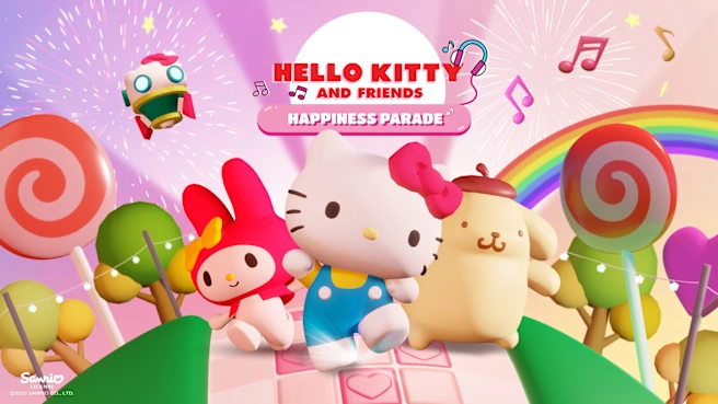 《凯蒂和朋友们的幸福大游行 HELLO KITTY AND FRIENDS HAPPINESS PARADE》Switch版+1.0.4补丁