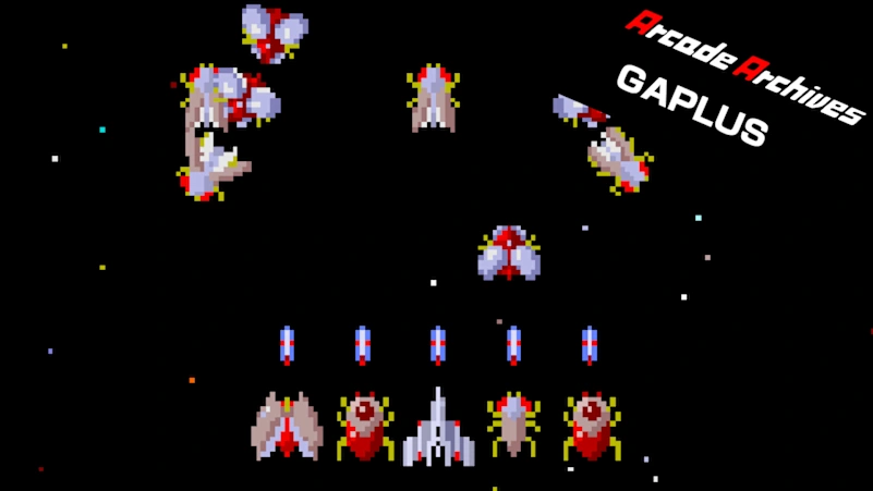 《Arcade Archives GAPLUS》Switch版+1.0.0补丁
