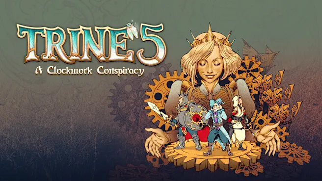 《三位一体5 发条阴谋 .Trine 5 A Clockwork Conspiracy》Switch版+1.0.5补丁
