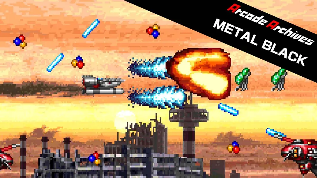 《Arcade Archives METAL BLACK》Switch版+1.0.0补丁
