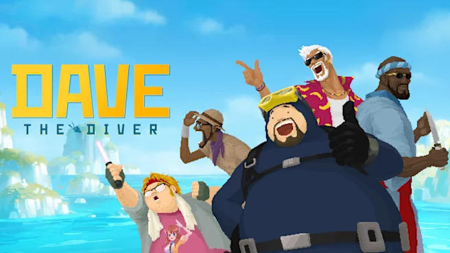 《潜水员戴夫 DAVE THE DIVER》Switch版+1.0.5.1111补丁+5DLC