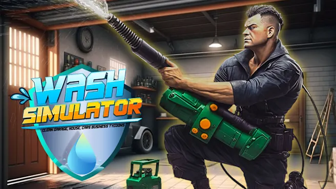《清洗模拟器-清洁车库 Wash Simulator – Clean Garage, House, Cars Business Tycoons》Switch版+1.0.3补丁