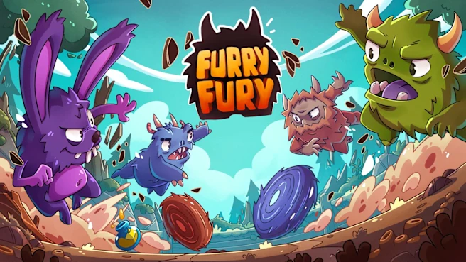 《毛茸茸的：粉碎和滚动 .FurryFury: Smash & Roll》Switch版+1.3补丁