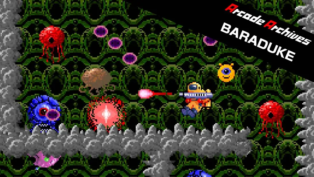 《Arcade Archives BARADUKE》Switch版+1.0.0补丁